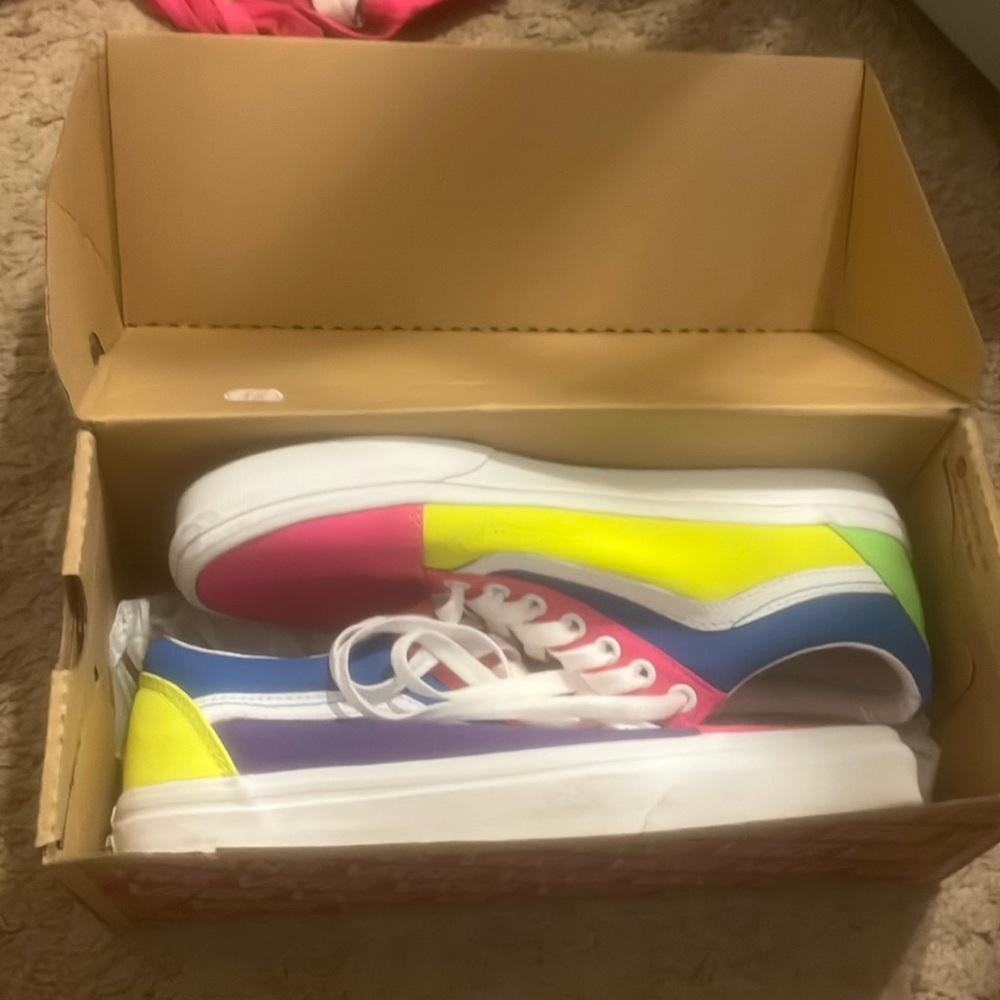 Old Skool Vans (Color Block) - image 1